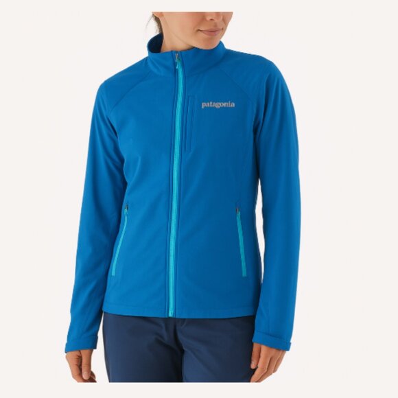 PATAGONIA Dirt Craft Jacket DWR Soft Shell Ripstop Hiking Running Women's Small - Picture 1 of 15